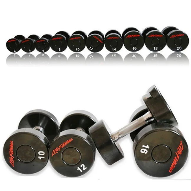 

Factory direct sales Gymstick Gym Use Pu Dumbbell Customize Logo Dumbbells, Optional