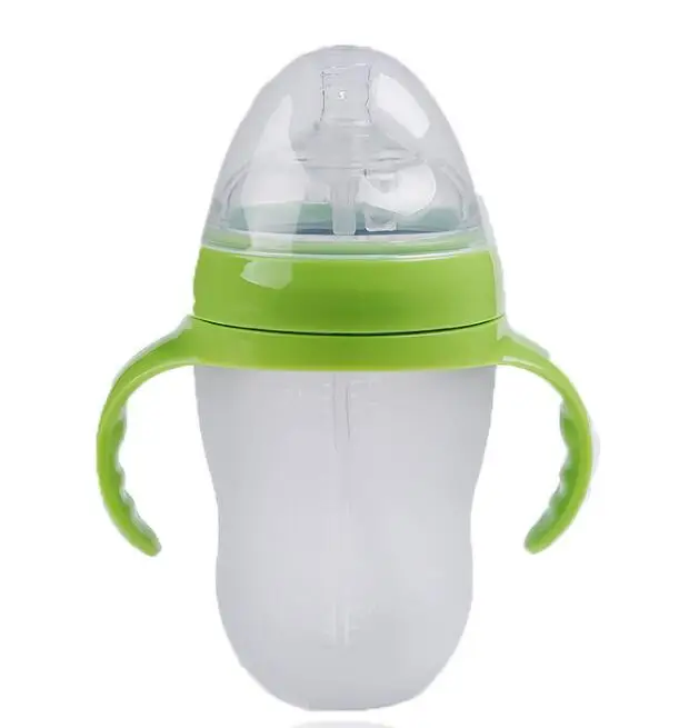 

USSE AMAZON hot selling Natural Feel Custom Silicone Baby Bottle, 5 Ounces