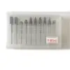 10PCS a set Carbide Rotary File set/tungsten carbide burrs/rotary cutter head diameter 5mm