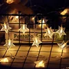 Factory Direct Five Pointed Star Lamp String For Christmas Day LED Lights