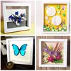 Baby footprint gifts and crafts frame 3D empty shadow box frame