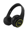 Memory Card Slot LED Flash Design Wireless Communication stereo Bluetooth Headset from Shenzhen factory