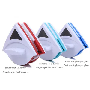 Image of Window cleaning equipment wiper triangle magnetic glass cleaner