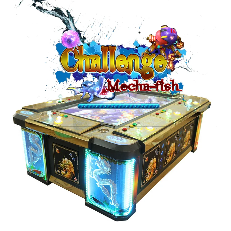 

Arcade Game Ocean Hunting Fishing Game Machine 8 Players Fish Machine Gambling Table, Customized color