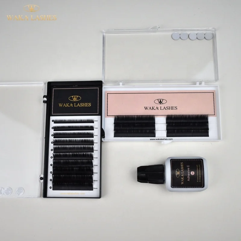 

Wholesale Premium MinkEyelashExtensions, Real Synthetic Mink LashExtensions, Private Label Full Mink Lashes ForExtensions, Black