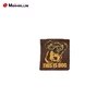 Iron on patch heat cut border 100% full embroidered Tattoo patch