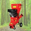 log splitter,wood chipper , leaf vacuum machine