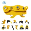 Bobcat Hydraulic Quick Hitch Hydraulic Double Safe Quick Coupler for Excavator