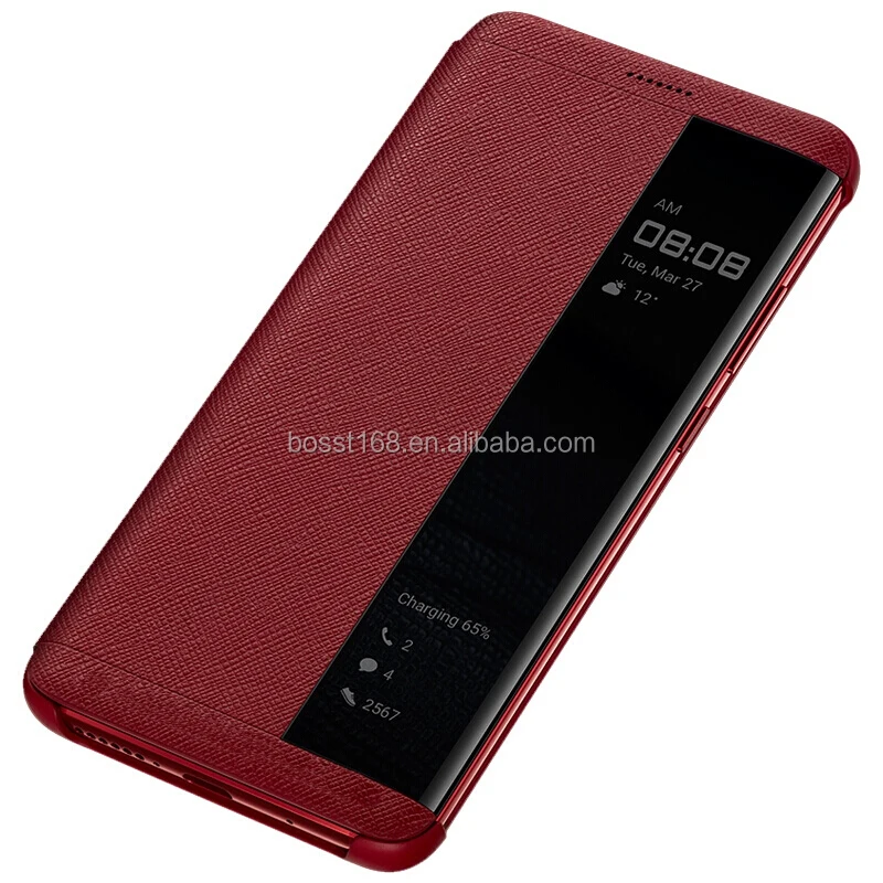 

Luxury Genuine leather Smart Flip Cover for HUAWEI Porsche Design MateRS case