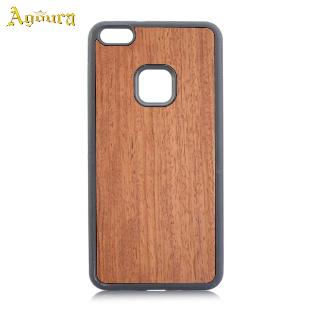 

Cheap Mobile phone case wooden case for Huawei P10 lite, Woooden color