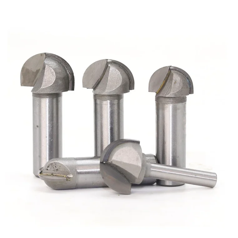 L-N162 1pcs 1/2 Shank High Quality Round Nose Bits Round Nose Core Box Router Bit Shaker Cutter Tools for Woodwork Tools