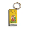 Customized Chinese Wind Metal Keys, Zinc Alloy Enamel Keys, Creative Paint Keys