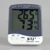 With hygrometer and clock Multifunction digital Thermometer for showing temperature humidity time with LCD display TA218B