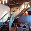 2019 Interesting Architectural Feature outside steel post glass railing