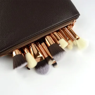 
Make up brushes 15pcs professional synthetic hair foundation powder blush cosmetic private label makeup brush sets 