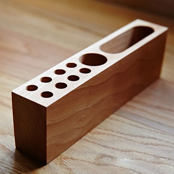 

Custom wooden desktop storage box walnut storage box