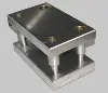Steel plate 4 guide pillars Die set