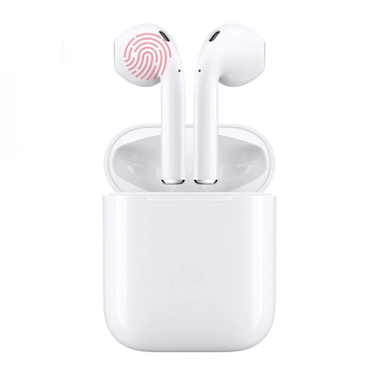 

i11 TWS BT 5.0 Wireless Earbuds Touch Control Earphones for iPhone Samsung Smart phone with True 3D Stereo Binaural Calling, White business earbuds