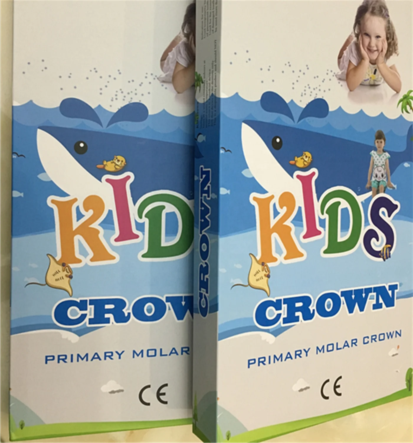 Dental Stainless Steel Kids Crowns Set/dental Deciduous Teeth Crowns