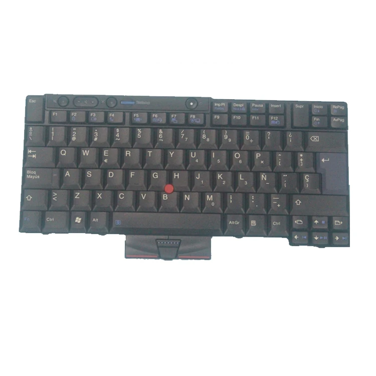 

Best Seller Spanish Laptop Keyboard and Mouse Combo for Lenovo T410 T510 T520 laptop keyboard, Black