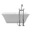 Best quality seamless joint enjoy artificial stone washroom bathtub