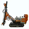 Chinese heavy duty track type hard rock diesel hydraulic separated surface down the hole drilling machine for mining D345