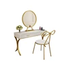 EU style dresser Wooden Makeup Dressing Table with chair