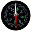 40mm Round Plastic Mini Liquid-filled Compass/Pocket Compass/button compass support custom logo