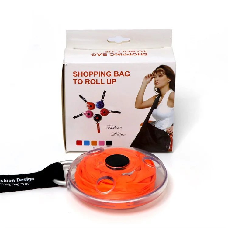 

portable foldable jut glossy shopping bag for frozen food