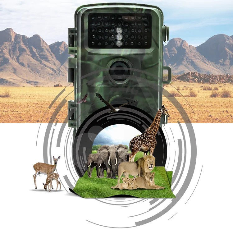

Hunting Camera 16MP HD 1080P Digital Scouting Trail Game Camera Trap Wildlife 940nm IR LED Video Recorder
