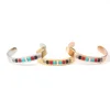 Miyuki Seed Beads Stainless Steel Bracelet Bangles Jewelry, Charm Bracelet Women