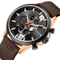 

Relogio masculino CURREN 8325 Watch Men Military Quartz Watch Mens Top Brand Luxury Leather Sports Wristwatch Date Clock