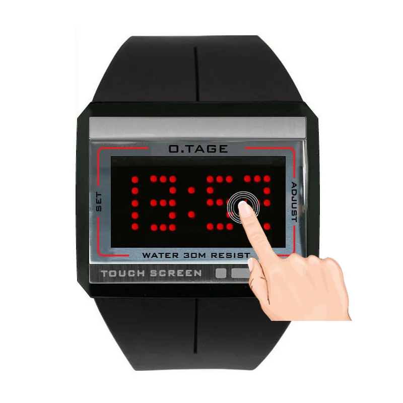 

Fashion Sport Digital Watches waterproof multifunctional Touch Screen LED Watches