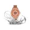 2019 AliExpress New Hot Sell Model Popular Watch Woman Fashion Mesh Belt Wristwatches Rose Gold Quartz High Quality Rotate Watch