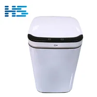 

Diaper pail smart waste container 10l square shape bins for female use