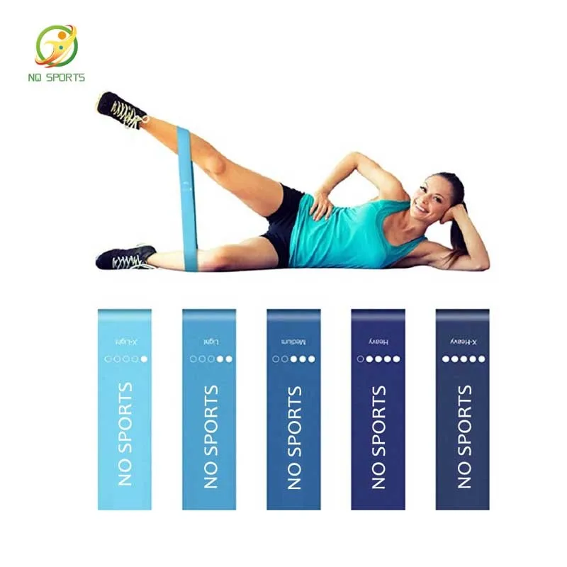 

High quality pull up strength power resistance bands set stretching strength training physical therapy