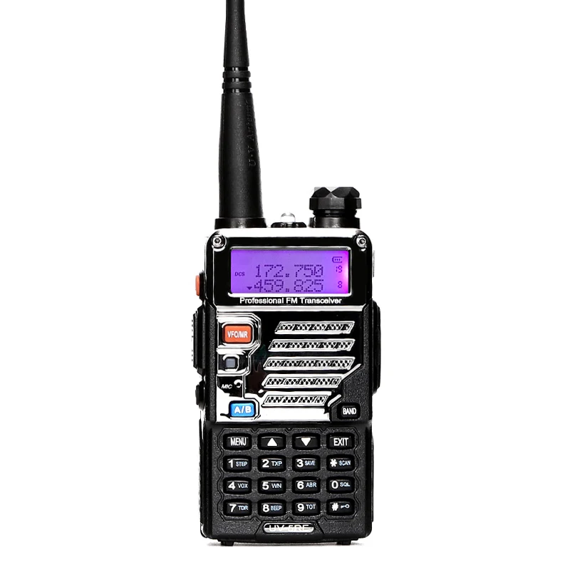 

Baofeng Handy Walkie Talkie Recorder 3-5km 128channels BF-UV5RE Wholesale, Black