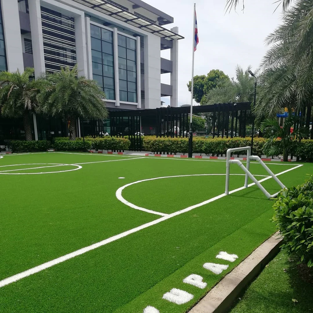55mm competitive fifa approved natural grass for football field