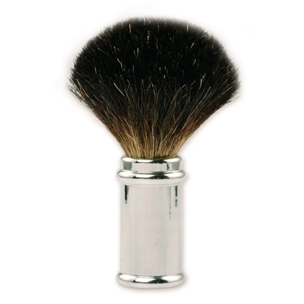 

Facial Cleaning Metal Handle Men Face Shaving Brush, Silver