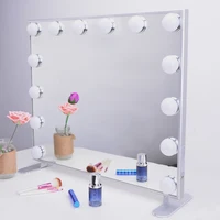 

Beautme Hot Sales Customized Led Lamp Lighted Vanity Makeup Mirror with 14bulb hollywood light mirror