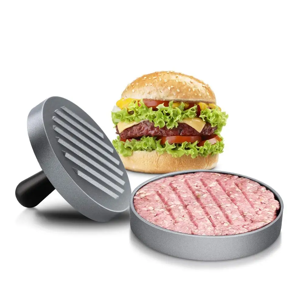 

New Design Non-Stick Aluminum Burger Press Hamburger Press