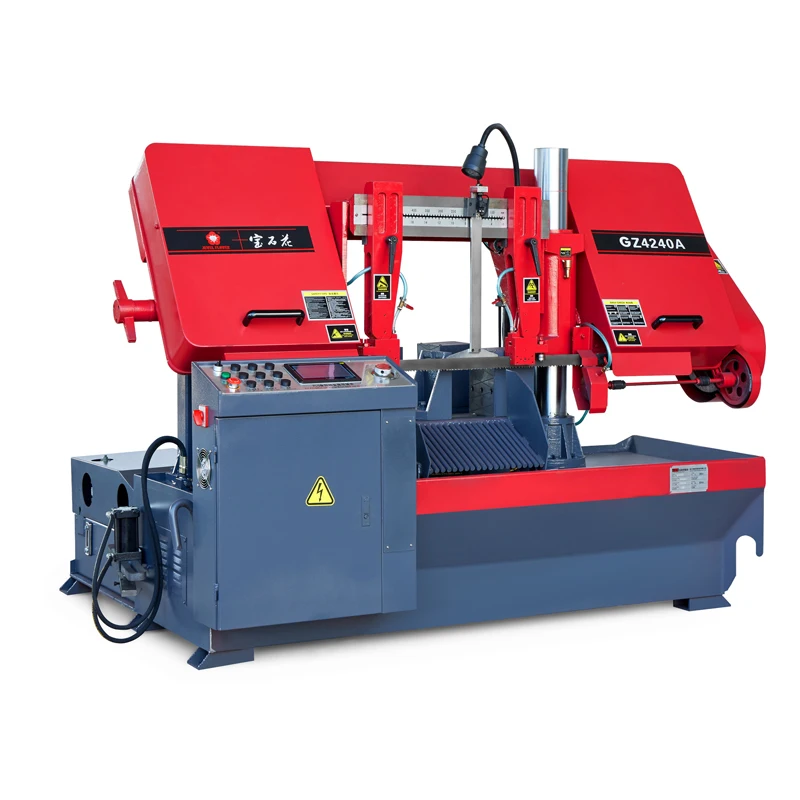 
Automatic easy operation metal cutting industrial band saw machine cutting metal exported worldwide GZ4240 