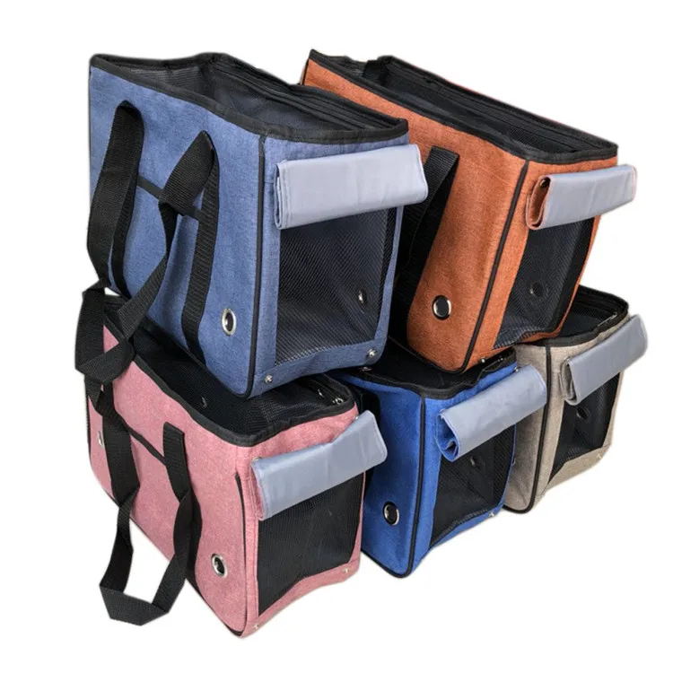 

Fashionable luxury convenient pet carrier travel dog carrier bag, Orange, pink , cryn ,blue , coffee