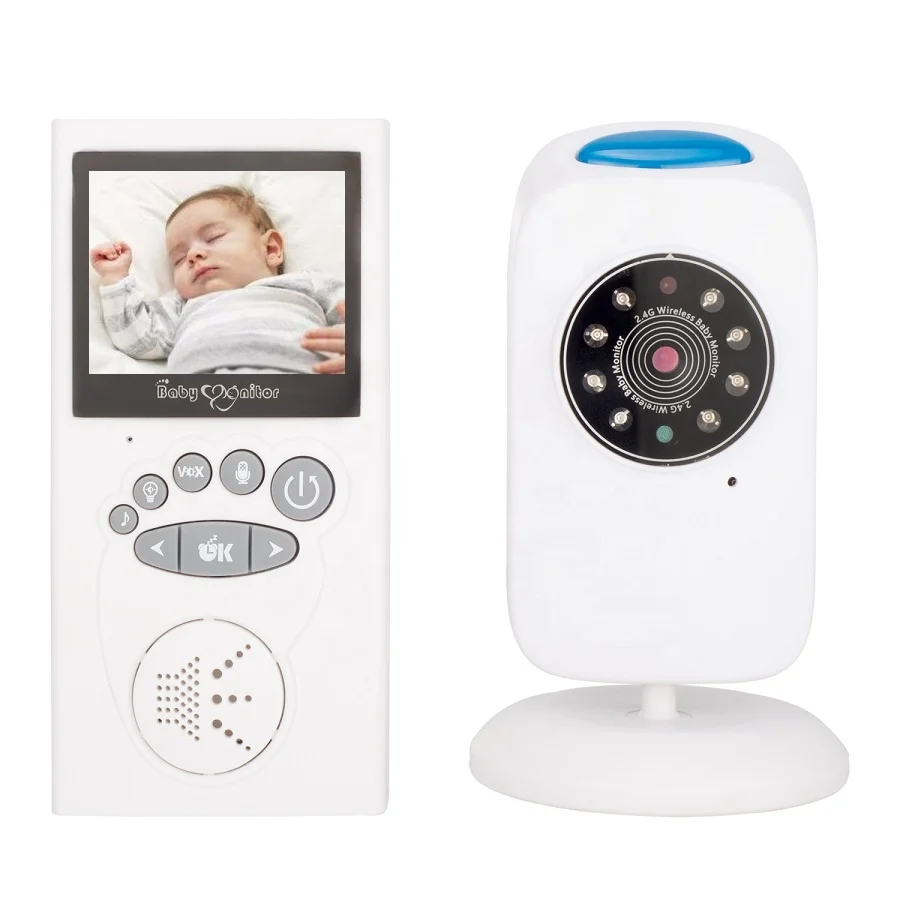 

Nanny cry babies bebe lloron mini babyfoon children's camera 2.4 inch LCD IR Night Light Vision Temperature Monitor Lullabies