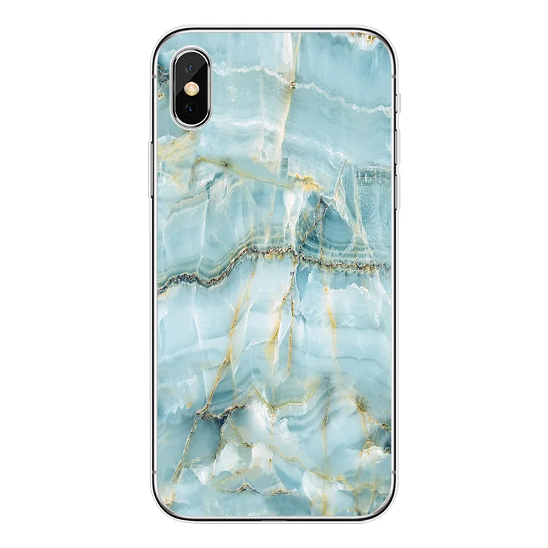 

2019 New Style Marble Shockproof Cell Phone Case Back Cover for iPhone X XS XR, Multi color