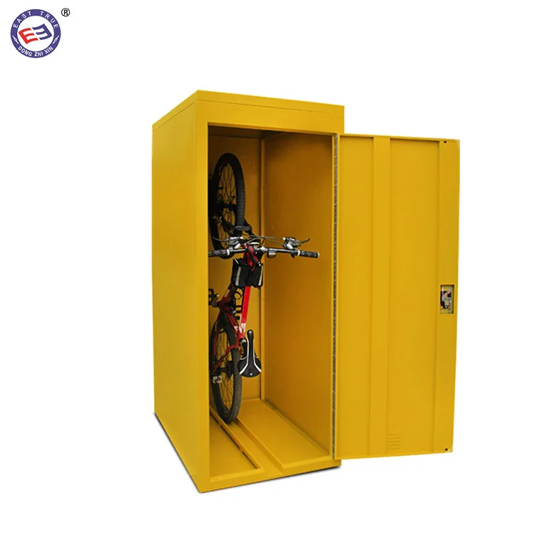 Outdoor Steel Bicycle Storage Cabinet Public Waterproof Safety Metal School Bike Locker Buy Bike Locker School Bike Locker Metal Bike Locker Product On Alibaba Com