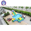 Exquisite craftsmanship custom large inflatable floating water park