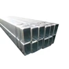 hollow galvanized rectangular fence steel tube sizes ms seamless pipe