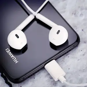 Type C Stereo Earphones Huawei Mobile Phones