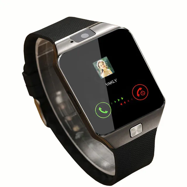 SIM card waterproof smartwatch dZ09 smart watch HD Display Touch Screen Camera for smartphone